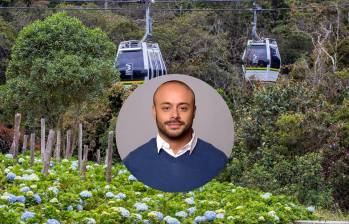 Óscar Andrés Cardona, nuevo director del Parque Arví. FOTO: EL COLOMBIANO Y ALCALDÍA DE MEDELLÍN