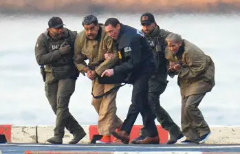 Nicolás Maduro habría enviado un mensaje a su hijo desde la prisión en Estados Unidos. FOTO: Cortesía - AFP