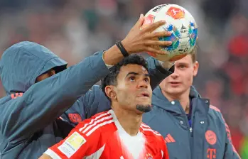 Luis Díaz suma 13 goles con Bayern con el Múnich. FOTO X-BAYERN