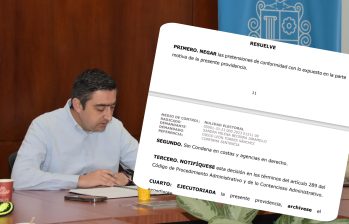 La elección de Diego Torres había sido demandada por presunta doble militancia. FOTO: CORTESÍA