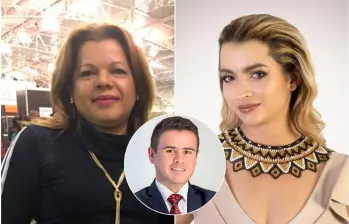 Mary Luz Herrán, Andrea Petro y Dumar Guevara. FOTOS: Tomadas de Instagram y X @andreapetro91 y Universidad de los Llanos 