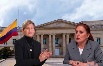 Eva Ferrer, exasesora de Verónica Alcocer, fue citada para hoy por la Fiscalía para declarar sobre sus señalamientos contra la ex primera dama. FOTO Presidencia y montaje El Colombiano
