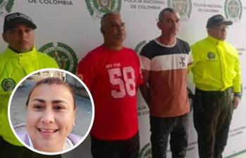 Jesús Alberto Hernández y Kelvis Daniel Sequeira fueron interceptados por la Sijín en el Norte de Santander justo cuando localizaban el automotor que habría sido utilizado para movilizar a Yulixa Toloza. FOTO: Policía Nacional y redes sociales