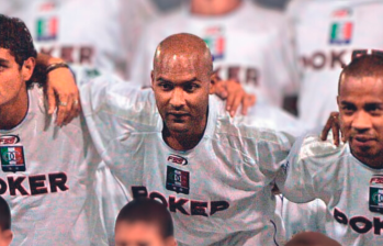 Rubén fue titular en tres de los momentos más importantes de la historia del Once Caldas, Liga 2003, Libertadores e Intercontinental 2004. FOTO Cortesía