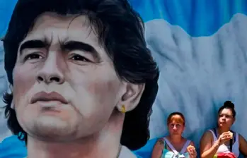 El futbolista argentino Diego Armando Maradona falleció en noviembre de 2020 en Buenos Aires. FOTO: AFP