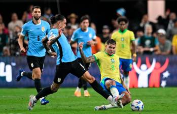 Partido entre Uruguay y Brasil por la Copa América de Estados Unidos 2024. FOTO: GETTY