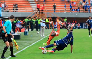 Envigado y Millonarios se repartieron los puntos en el Parque Estadio Sur de Envigado tras empatar 1-1. FOTO Esneyder Gutiérrez