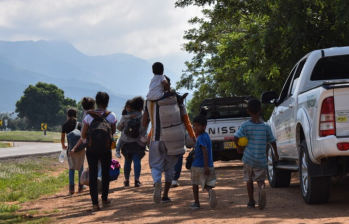 Más de 3 millones de migrantes recorren el territorio nacional en tránsito a otros países. FOTO: Colprensa