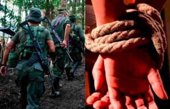 Las disidencias lideradas por ‘Iván Mordisco’, interceptaron a estos tres jóvenes cuando transitaban por la zona del caserío San José del río Yurumanguí, zona rural de Buenaventura. FOTO: Archivo EL COLOMBIANO y COLPRENSA