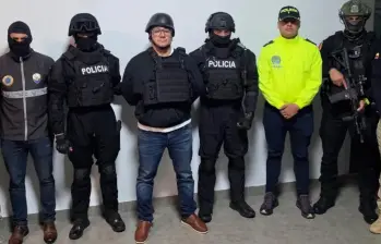 Alias Javi, capo ecuatoriano capturado en Bogotá en julio de 2026. Foto: Cortesía. 