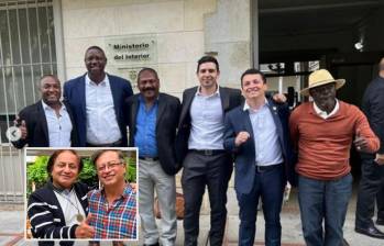Los alcaldes reunidos en Bogotá con Esteban Restrepo de Independientes. FOTO: Tomada de Instagram