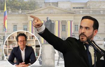 Ricardo Valencia fue declarado insubsistente tras defender cifras del Dane del gobierno Petro. FOTOS: Colprensa y redes sociales