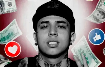 El colombiano Westcol es el streamer más seguido en la región. Esta semana entrevistó al presidente Gustavo Petro. FOTO: Composición EL COLOMBIANO