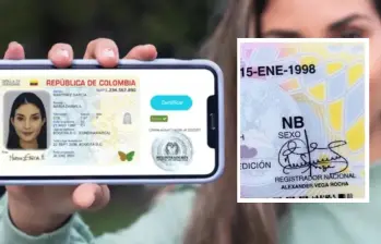 En Colombia, las personas que se consideran no binarias, es decir, ni se identifican como hombre o mujer, no han tenido acceso a la cédula digital. FOTO: Registraduría y cortesía