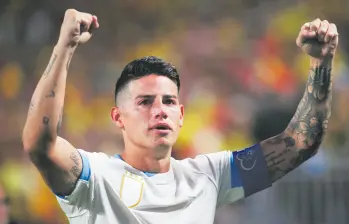 James Rodríguez tuvo un excelente partido la última vez que enfrentó a Argentina por Eliminatorias. FOTO GETTY