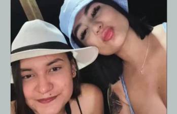 Angie Manuela Loaiza Jaramillo y su prima María José Villa murieron tras una accidente de tránsito en Bello. FOTO: Tomada de las redes sociales 