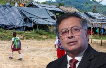 Según NiñezYa, el gobierno de Gustavo Petro deja retos para la infancia en temas de protección de la violencia, salud y bienestar. Foto: Juan Antonio Sánchez y Colprensa