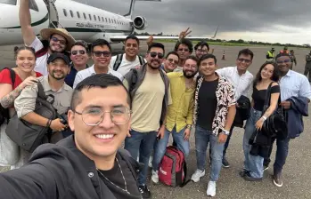 “Viajamos como toda la vida han viajado medios y periodistas a cubrir los viajes o eventos de los presidentes”, justificó el activista Walter Alfonso Rodríguez Chaparro, más conocido como ‘Wally’. FOTO: Archivo particular