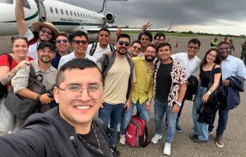 “Viajamos como toda la vida han viajado medios y periodistas a cubrir los viajes o eventos de los presidentes”, justificó el activista Walter Alfonso Rodríguez Chaparro, más conocido como ‘Wally’. FOTO: Archivo particular