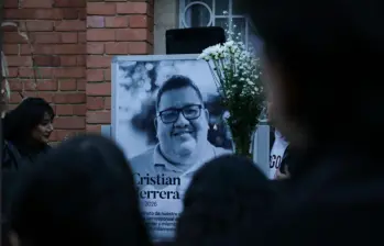 El periodista Cristian Herrera fue asesinado el sábado 6 de junio de este año. Foto: Colprensa. 