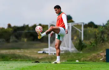James Rodríguez llegó al Club León el pasado 13 de enero y tiene contrato con este equipo hasta diciembre próximo. FOTO X-CLUB LEÓN