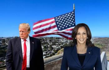 Donald Trump (izquierda) y Kamala Harris (derecha). Fotos: AFP - Lisa News ORG