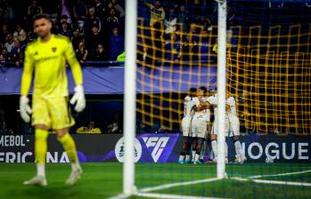 Álvaro Montero recibió el gol de Adson. FOTO: X VascodaGama