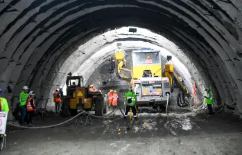 La necesidad de ampliar el Túnel de Oriente se hizo evidente cuando el tráfico vehicular que circula entre el Valle de Aburrá y el Oriente por esa zona superó las proyecciones a 2032, alcanzando los 27.000 vehículos diarios. FOTO CORTESÍA