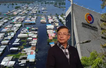 La Contraloría enumeró los riesgos que existen si se cumple la orden de Petro de destruir 14 diques en Córdoba. Foto: Manuel Saldarriaga Quintero y Colprensa