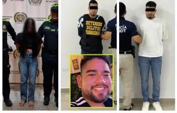 Dos de los detenidos fueron capturados en Perú gracias a la investigación policial. La tercera implicada en la banda fue detenida en Montería. FOTO: Cortesía