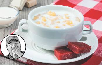 Uno de los platos más apetecidos en los santanderes: mazamorra con trozos de bocadillo. FOTO Depositphotos y cortesía