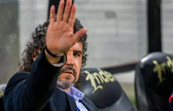 El entrenador antioqueño Leonel Álvarez dirigió al Medellín en 2016, cuando consiguió su título más reciente de Liga. Foto: El Colombiano