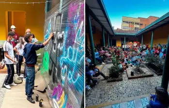 La Casa Betsabé Espinal está en la Calle 51 # 54-71 (centro de Medellín). Antes fue conocida con el nombre de Casa Zea. Foto: Cortesía.