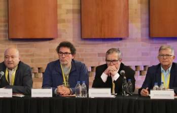 Exsecretariado de las Farc en una de las audiencias de la JEP. FOTO: JEP
