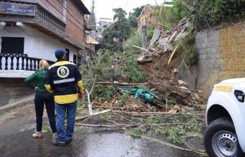 Así quedó la zona afectada tras la emergencia de este lunes. Foto: Cortesía