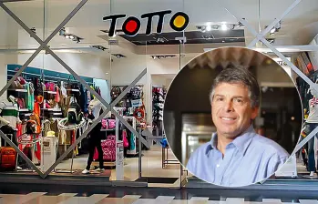 Yonatan Bursztyn se retirará del liderazgo de la marca Totto. Fotos: Colprensa y tomada de X @Mall_y_retail