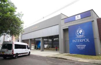 Una de las tres sedes de la Interpol en la ciudad de Medellín. FOTO: Cortesía