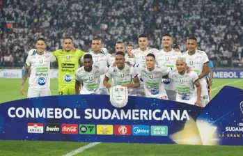 El jugador ha sido titular en todos los partidos del Once Caldas en la Copa Sudamericana. Foto: Colprensa