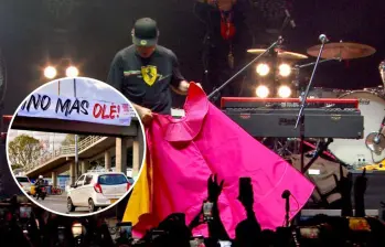 Andrés Calamaro dio su penúltimo concierto en Colombia, pues en Barranquilla cierra su gira por el país. Fotos: redes sociales 