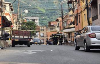 En este punto del barrio Rosalpi se dio uno de los ataques sicariales. FOTO: Santiago Olivares Tobón