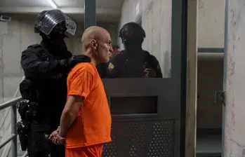 Las fotos de la captura de José Serrano fueron divulgadas por el presidente ecuatoriano Daniel Noboa. Foto: X 