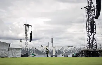 Vive Claro es un recinto en Bogotá destinado para eventos culturales que tiene aforo para 40.000 personas, superando al estadio Nemesio Camacho El Campín. FOTO: Colprensa