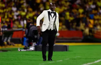 Este fue el traje que utilizó Segundo Castillo en el juego entre Barcelona de Guayaquil y Corinthians. FOTO: Getty