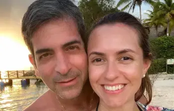 El fiscal paraguayo Marcelo Pecci fue asesinado en 2022 cuando se encontraba de luna de miel con Claudia Aguilera en las playas de Barú, en Colombia. FOTO: REDES SOCIALES @aguileraclaudi