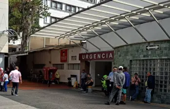 Fachada del área de urgencias del Hospital Manuel Uribe Ángel en Envigado. FOTO: Cortesía