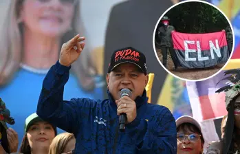 El documento establece que Cabello “viajaba regularmente a pistas aéreas clandestinas controladas por el ELN cerca de la frontera entre Colombia y Venezuela”. Foto: AFP/Colprensa