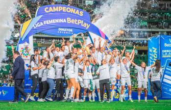 Deportivo Cali ganó su tercer campeonato consecutivo. FOTO: X CaliFemenino