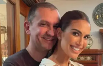 El condenado Emilio Tapia y su esposa, la congresista Saray Robayo. FOTO: Tomada de redes sociales