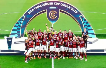 El equipo brasileño ha tenido un buen rendimiento en lo que va del 2025. Es uno de los años en los que más ha ganado. Foto: tomada del x de @Flamengo