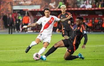 Imágenes del último juego entre Perú y Colombia, que concluyó 1-1 en septiembre del 2024 en Lima. FOTO: GETTY